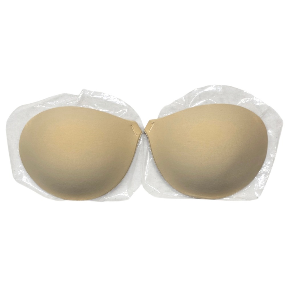 NOOD Push Up Luxe Adhesive Bra Women A Buff Beige Backless Strapless NIB - Picture 4 of 6